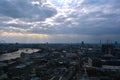 London panoramic view, UK Royalty Free Stock Photo
